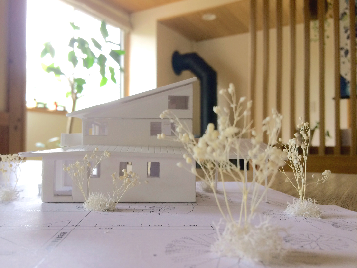 明石市大きな土間のある家の模型.jpg